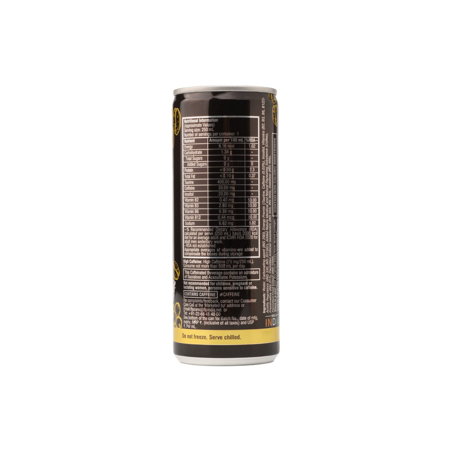 Forever Fab X Zero Sugar Energy Drink Coffee