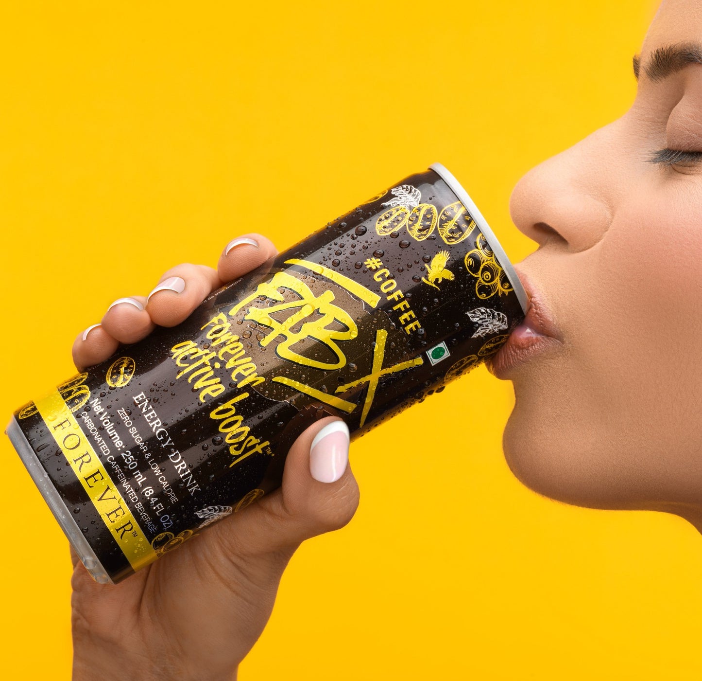 Forever Fab X Zero Sugar Energy Drink Coffee